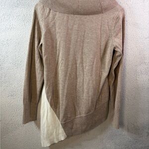 Calvin Klein Women's Beige Turtleneck Sweater